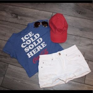 Coca-cola cropped t-shirt